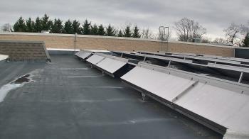 Weather camera view of Langley School.