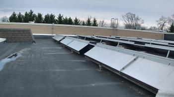 Weather camera view of Langley School.