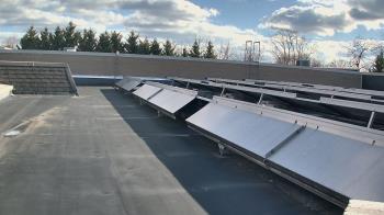 Weather camera view of Langley School.