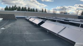 Weather camera view of Langley School.