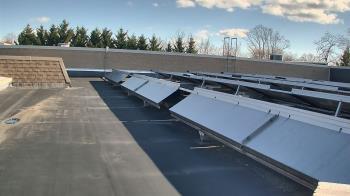 Weather camera view of Langley School.