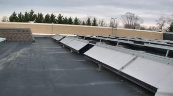 Weather camera view of Langley School.