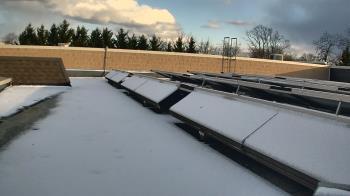 Weather camera view of Langley School.