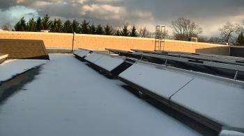 Weather camera view of Langley School.