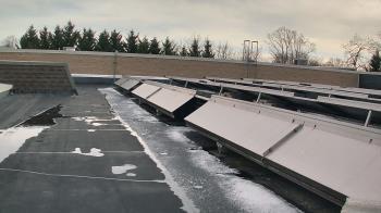 Weather camera view of Langley School.