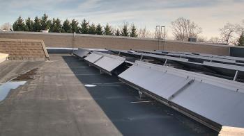 Weather camera view of Langley School.