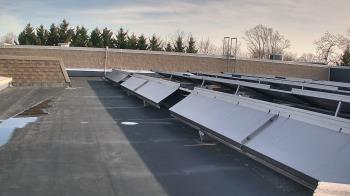 Weather camera view of Langley School.