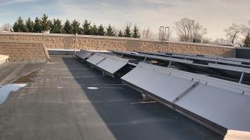 Weather camera view of Langley School.