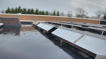 Weather camera view of Langley School.