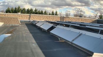 Weather camera view of Langley School.