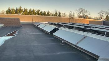 Weather camera view of Langley School.