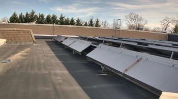 Weather camera view of Langley School.