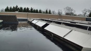 Weather camera view of Langley School.