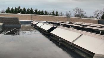 Weather camera view of Langley School.