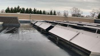 Weather camera view of Langley School.