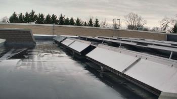 Weather camera view of Langley School.