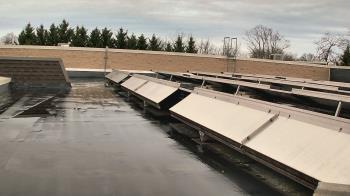 Weather camera view of Langley School.