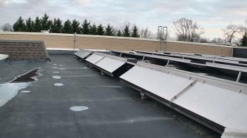 Weather camera view of Langley School.