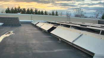 Weather camera view of Langley School.