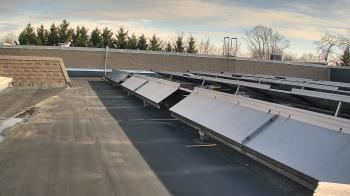 Weather camera view of Langley School.