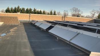 Weather camera view of Langley School.