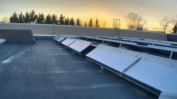 Weather camera view of Langley School.