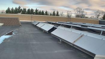 Weather camera view of Langley School.