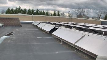 Weather camera view of Langley School.