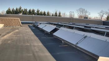 Weather camera view of Langley School.