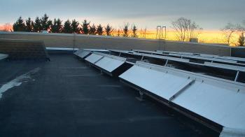 Weather camera view of Langley School.