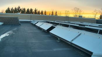 Weather camera view of Langley School.