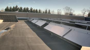 Weather camera view of Langley School.