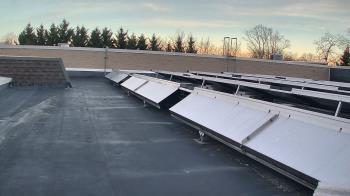 Weather camera view of Langley School.