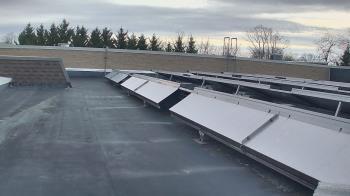 Weather camera view of Langley School.