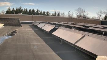 Weather camera view of Langley School.