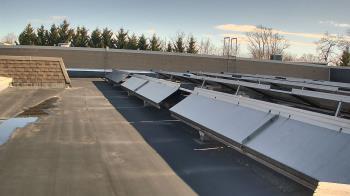 Weather camera view of Langley School.