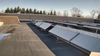 Weather camera view of Langley School.