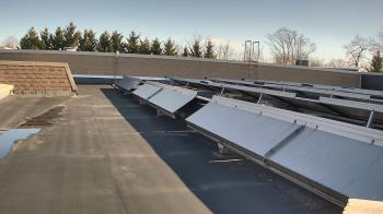 Weather camera view of Langley School.