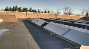 Weather camera view of Langley School.