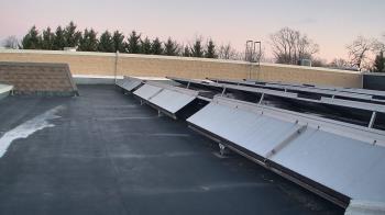 Weather camera view of Langley School.