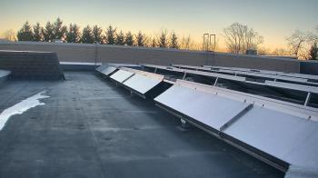 Weather camera view of Langley School.