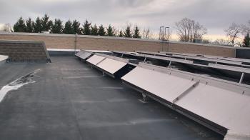 Weather camera view of Langley School.