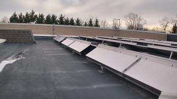 Weather camera view of Langley School.