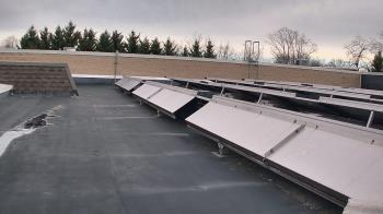 Weather camera view of Langley School.