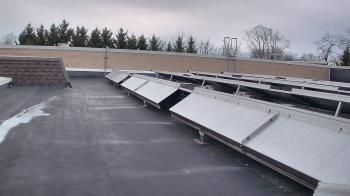 Weather camera view of Langley School.