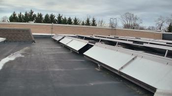 Weather camera view of Langley School.