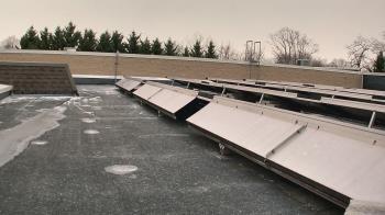 Weather camera view of Langley School.