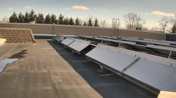 Weather camera view of Langley School.