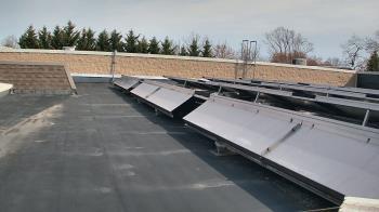 Weather camera view of Langley School.