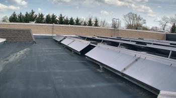 Weather camera view of Langley School.